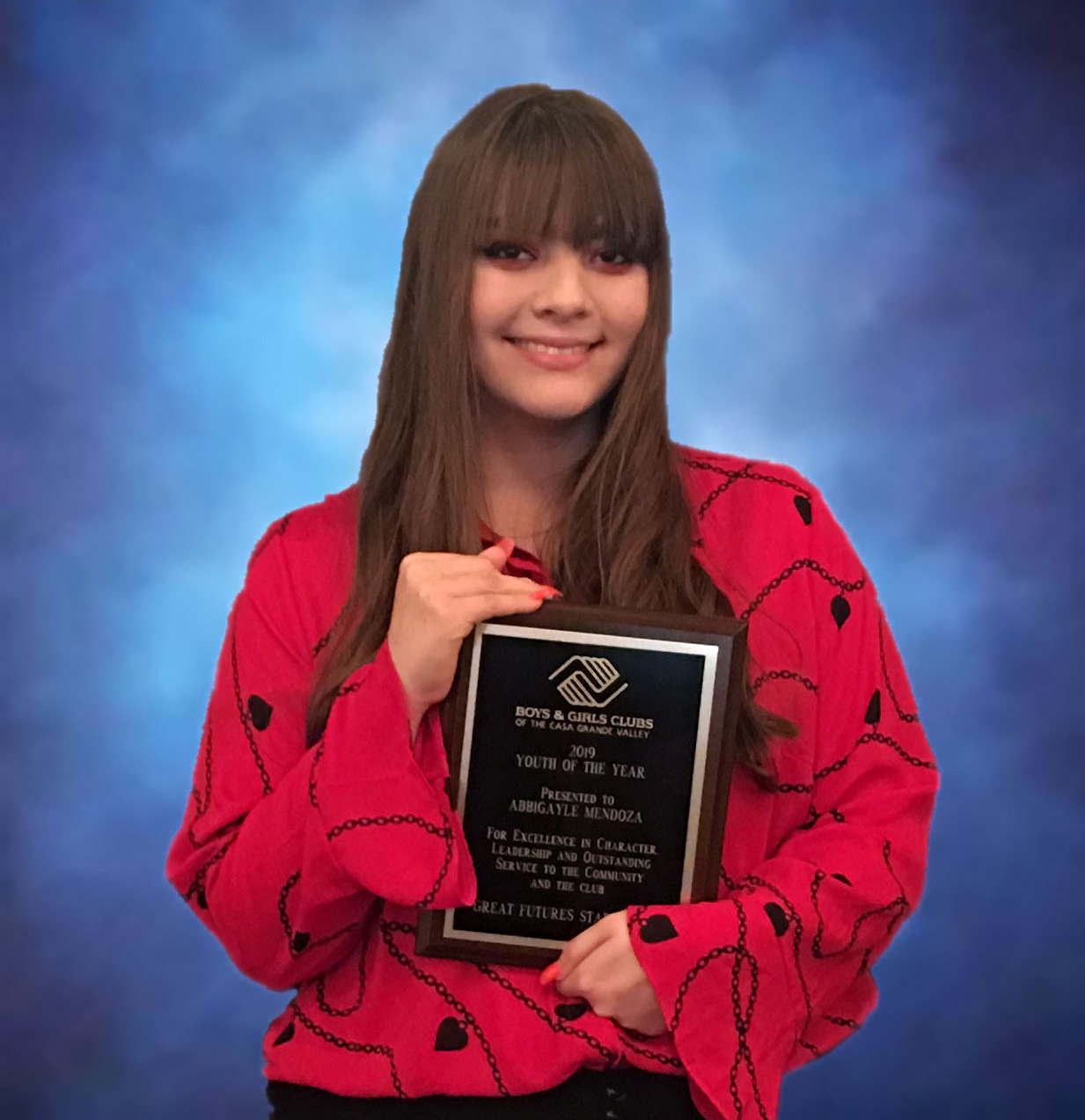 2019 Youth of the Year winner